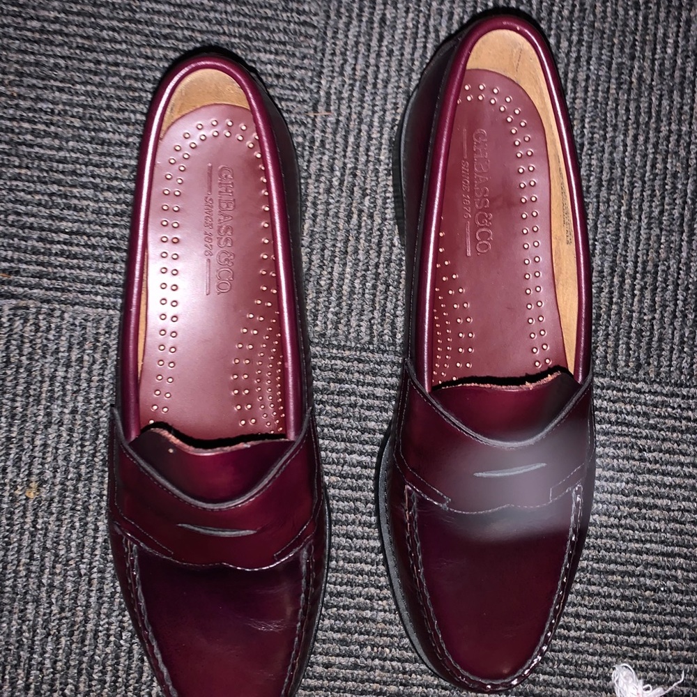 G.H. Bass and Co. brown dress shoes